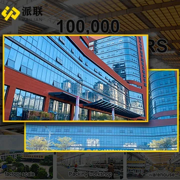 Zhonglian Aluminium Η πιο πρόσφατη θήκη έργου αλουμινίου με κουρτίνα