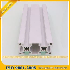 t-slot προφίλ αλουμινίου διέλασης χύμα πώλησης 98 τοις εκατό καθαρού αλουμινίου τιμή